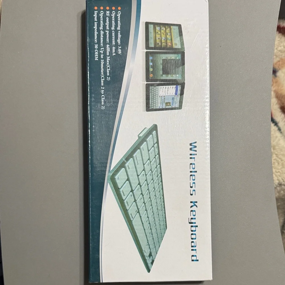 Bluetooth Wireless Keyboard Black